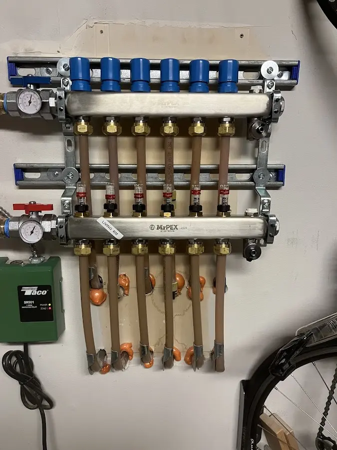 Plumber performing Gas Leak Detection at a residential property in Ben Lomond